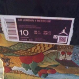 Jordan's retro 4's with box